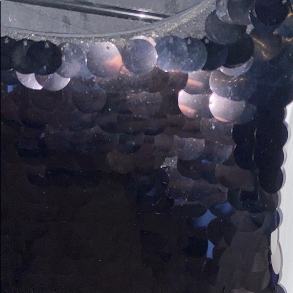 Banana Republic Large Sequin Black Dress - Picture 3 of 3